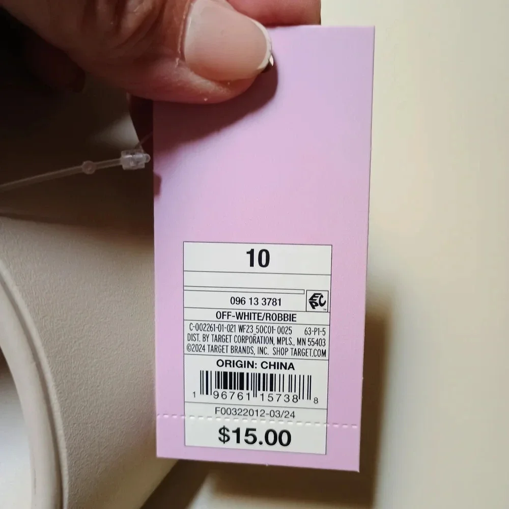 Wild Fable Women's Cream Slide Sandals - Picture 3 of 6